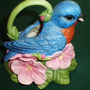 LENOX BLUE BIRD CREAMER by Catherine McClung SUMMER GREETINGS
